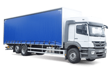 Van Hire Cullompton - 26 Tonne Curtain Side Truck - Truck hire Cullompton